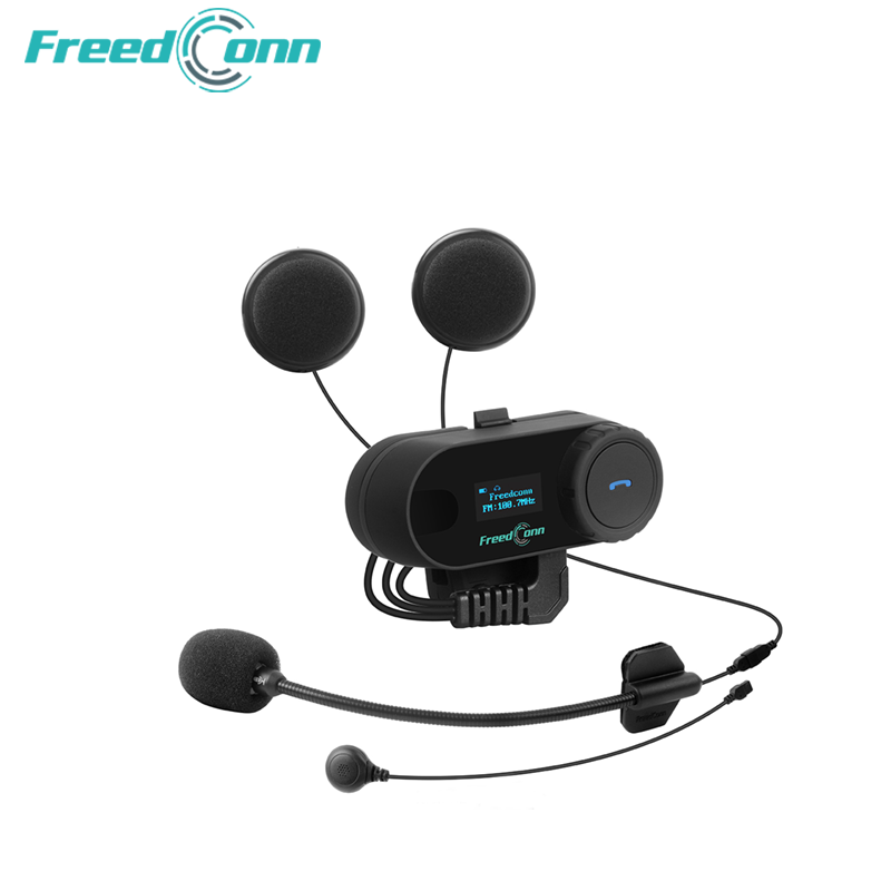 Motorcycle Helmets - FreedConnT-COM SC 800 Meters Wireless 5.0