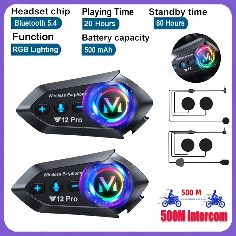 Y20 Pro 1/2x Motorcycle Interc - đánh giá và giá Universal Motorcycle Helmet Intercom Headset