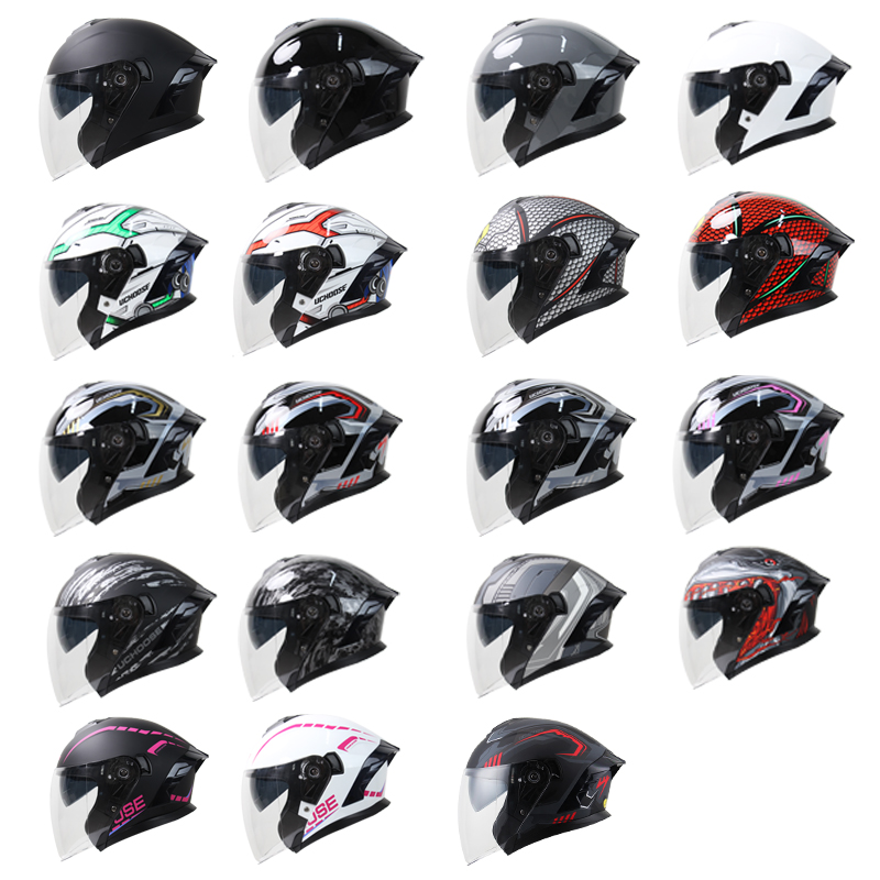 715 Motorcycle Dual Visor Flip - đánh giá và giá Dual Visor Motorcycle Racing Helmet