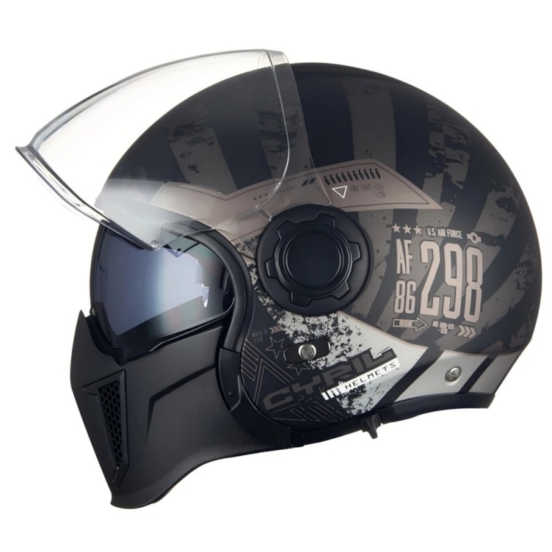 OP12A Modular Motorcycle Helme - đánh giá và giá Quick Release Buckle Motorcycle Helmet