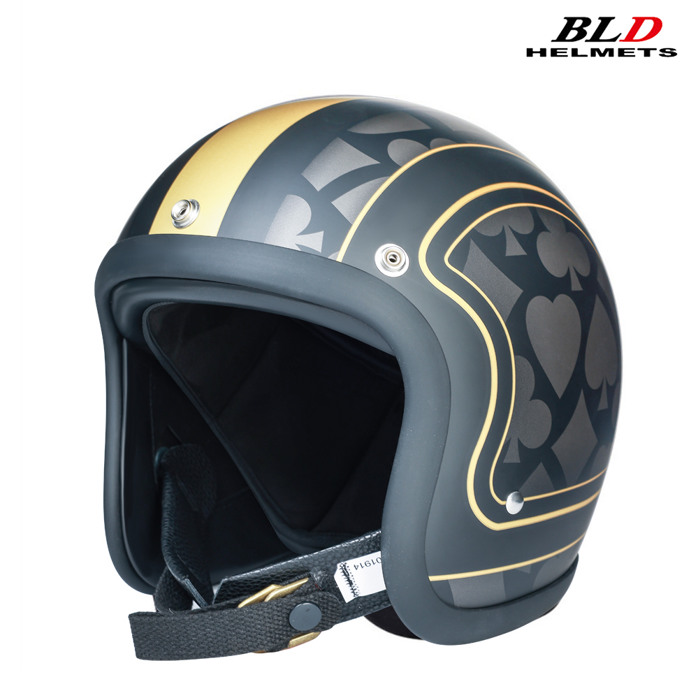 Low Profile Japan Korea Style  - đánh giá và giá Vintage Open Face Retro Helmet