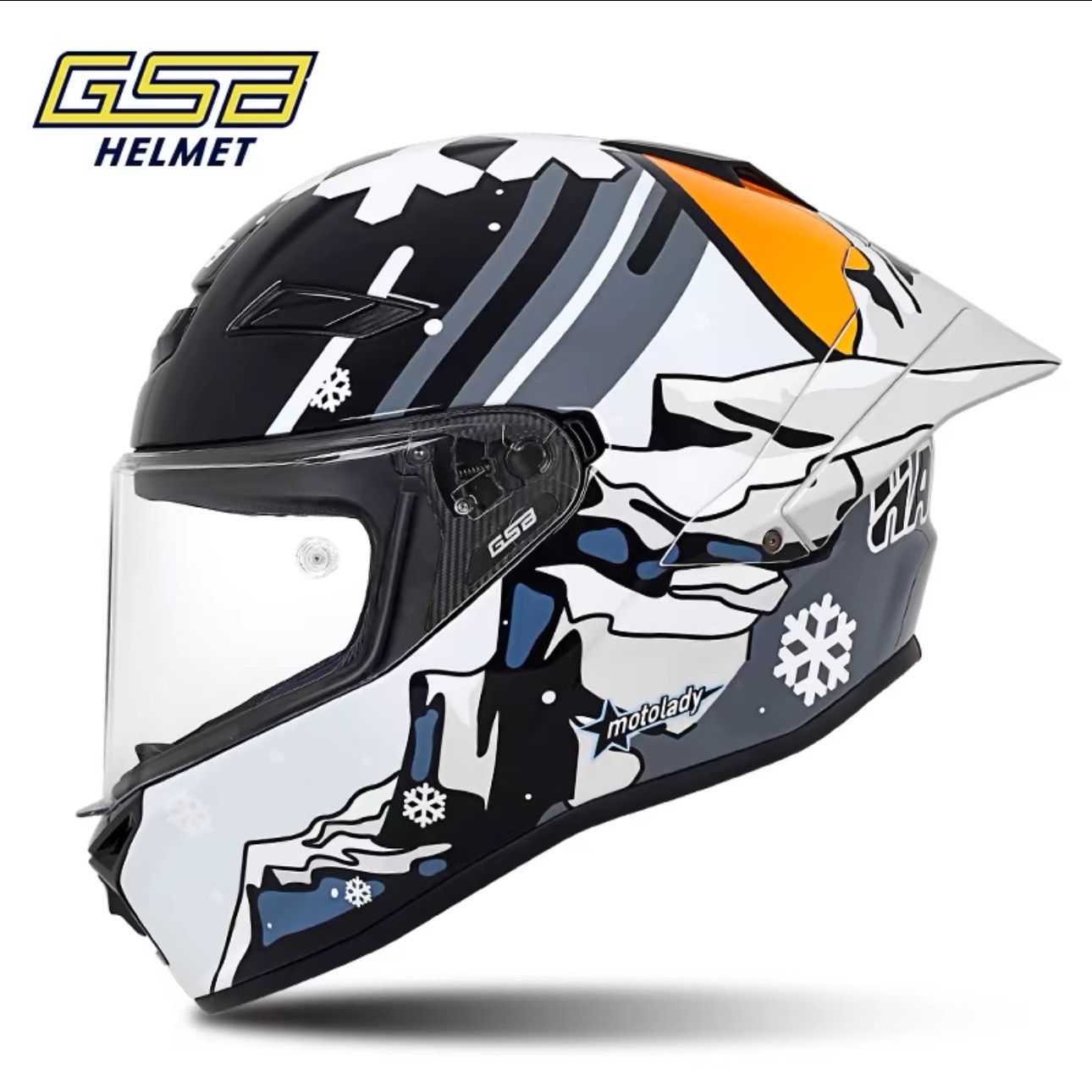 GSB Carbon Fiber Helmet RC5 Mo - đánh giá và giá Carbon Fiber Lightweight Motorcycle Helmet