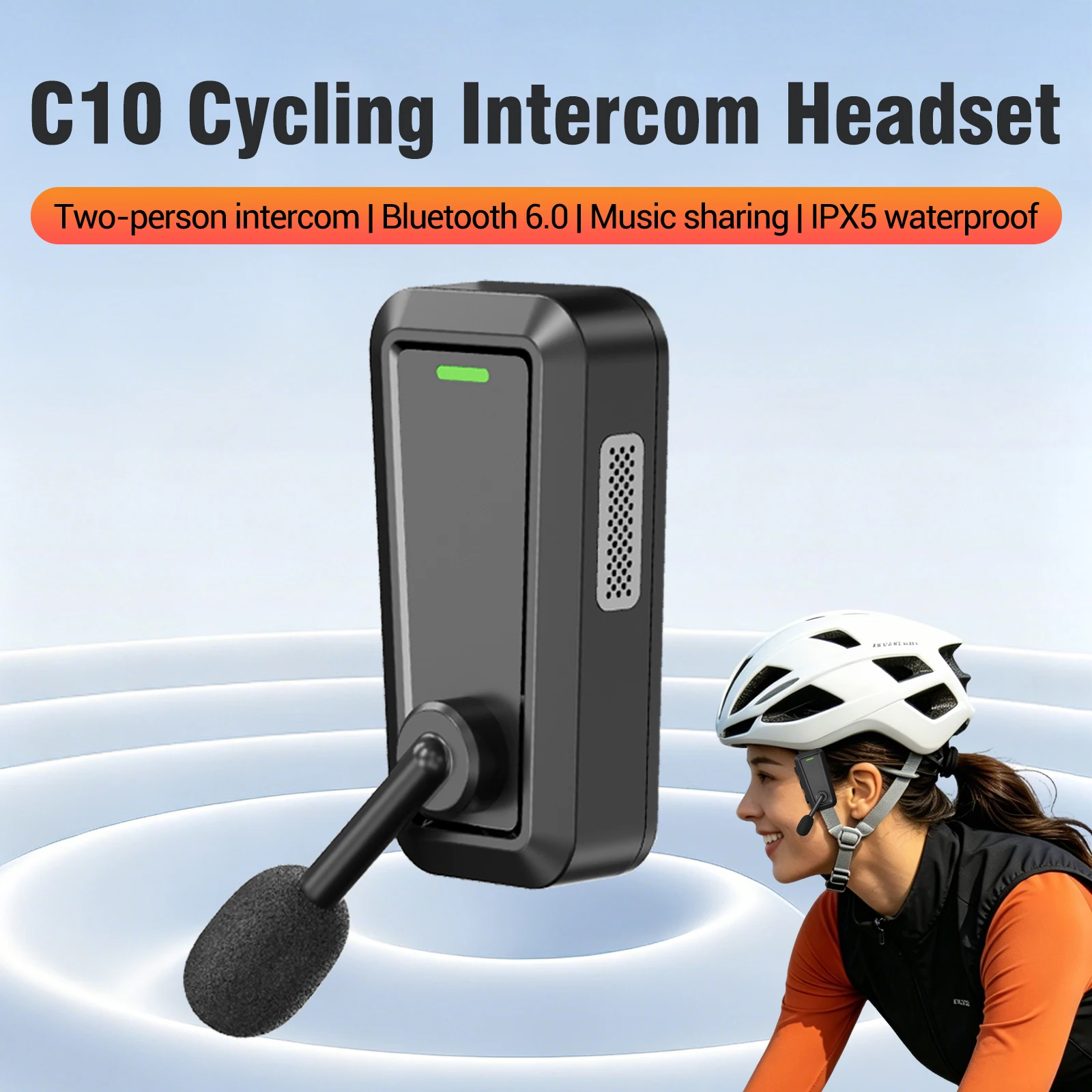 1/2PCS C10 Helmet Intercom Hea - đánh giá và giá Universal Motorcycle Helmet Intercom Headset